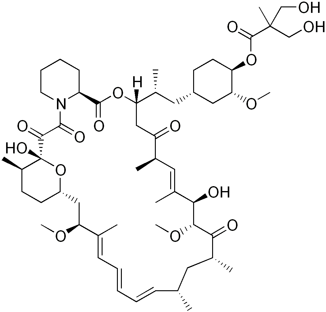 Temsirolimus - Pharmacocinétique et effets indésirables. Les médicaments avec le principe actif Temsirolimus - Medzai.net