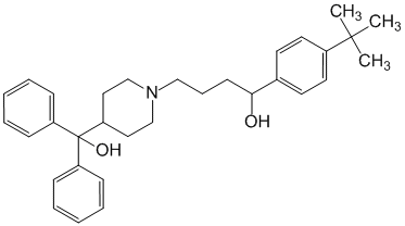 Terfénadine - Pharmacocinétique et effets indésirables. Les médicaments avec le principe actif Terfénadine - Medzai.net