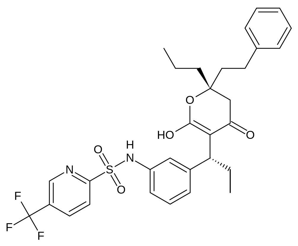 Tipranavir - Pharmacocinétique et effets indésirables. Les médicaments avec le principe actif Tipranavir - Medzai.net