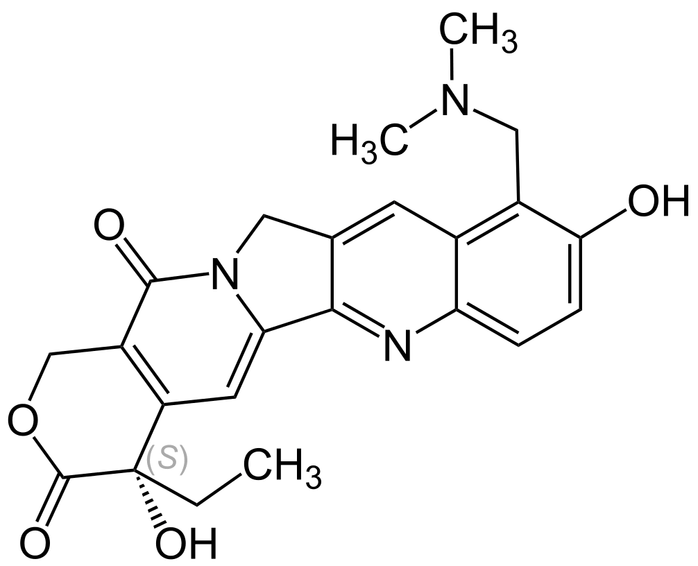 Topotécane - Pharmacocinétique et effets indésirables. Les médicaments avec le principe actif Topotécane - Medzai.net