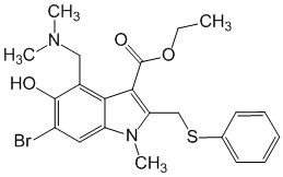Umifenovir - Pharmacocinétique et effets indésirables. Les médicaments avec le principe actif Umifenovir - Medzai.net
