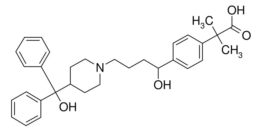 Fexofénadine - Pharmacocinétique et effets indésirables. Les médicaments avec le principe actif Fexofénadine - Medzai.net