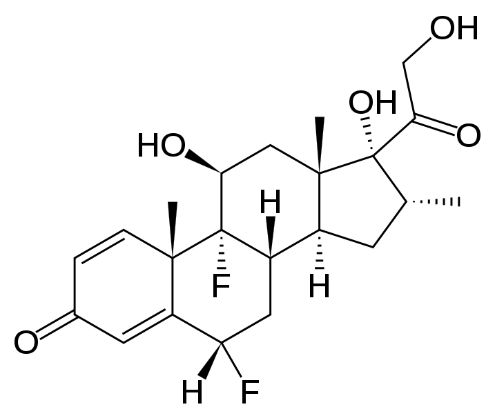 Флуметазон - фармакокинетика и побочные действия. Препараты, содержащие Флуметазон - Medzai.net