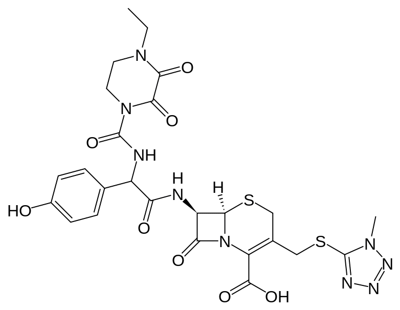 Céfopérazone - Pharmacocinétique et effets indésirables. Les médicaments avec le principe actif Céfopérazone - Medzai.net
