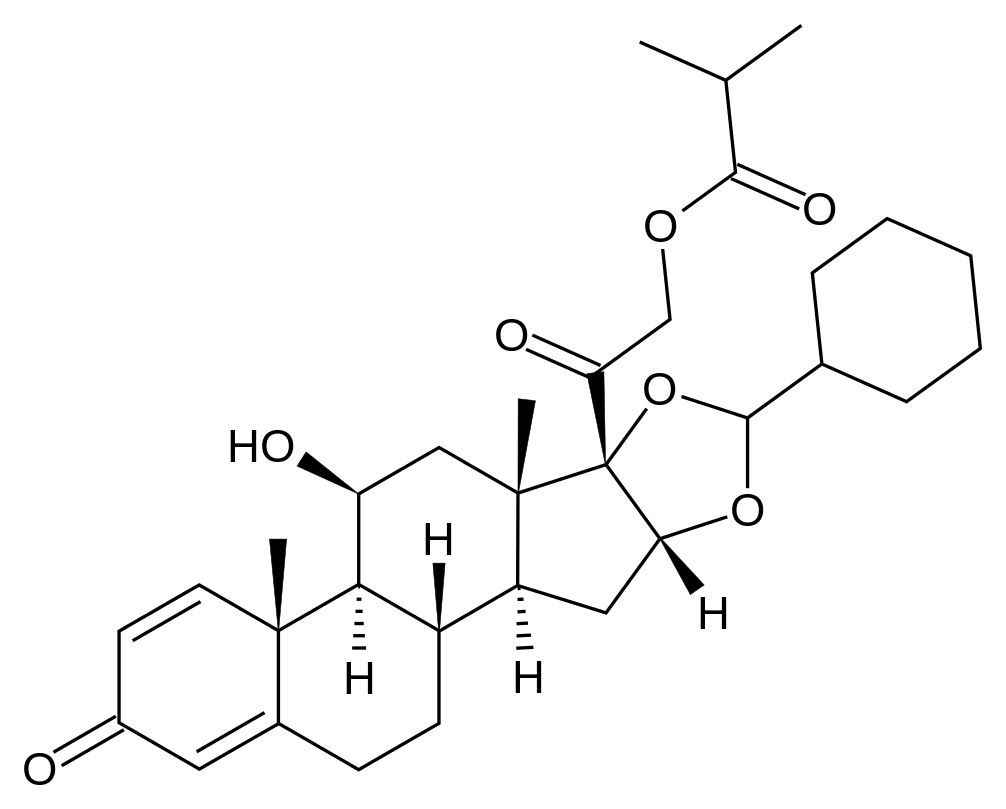 Циклесонид - фармакокинетика и побочные действия. Препараты, содержащие Циклесонид - Medzai.net