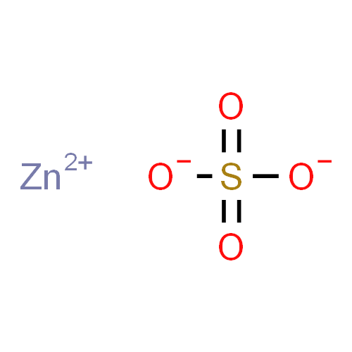 Sulfate de zinc anhydre - Pharmacocinétique et effets indésirables. Les médicaments avec le principe actif Sulfate de zinc anhydre - Medzai.net