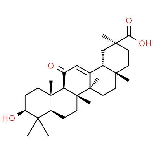 Énoxolone - Pharmacocinétique et effets indésirables. Les médicaments avec le principe actif Énoxolone - Medzai.net