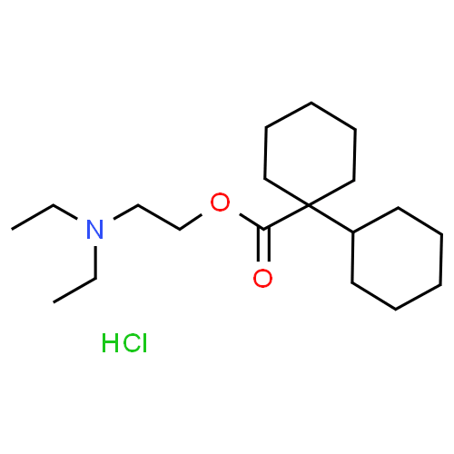 Dicyclomine - Pharmacocinétique et effets indésirables. Les médicaments avec le principe actif Dicyclomine - Medzai.net