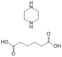 Пиперазина адипинат - фармакокинетика и побочные действия. Препараты, содержащие Пиперазина адипинат - Medzai.net