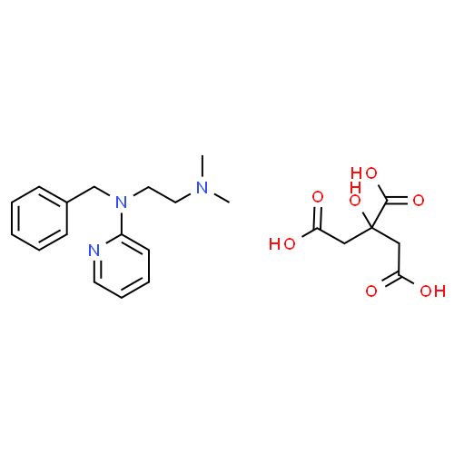 Трипеленамин - фармакокинетика и побочные действия. Препараты, содержащие Трипеленамин - Medzai.net