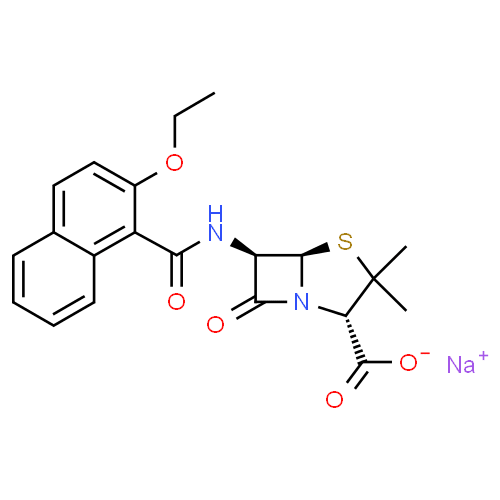 Nafcillin - Pharmacocinétique et effets indésirables. Les médicaments avec le principe actif Nafcillin - Medzai.net