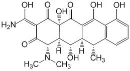 Doxycycline - Pharmacocinétique et effets indésirables. Les médicaments avec le principe actif Doxycycline - Medzai.net