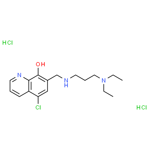 Clamoxyquin - Pharmacocinétique et effets indésirables. Les médicaments avec le principe actif Clamoxyquin - Medzai.net