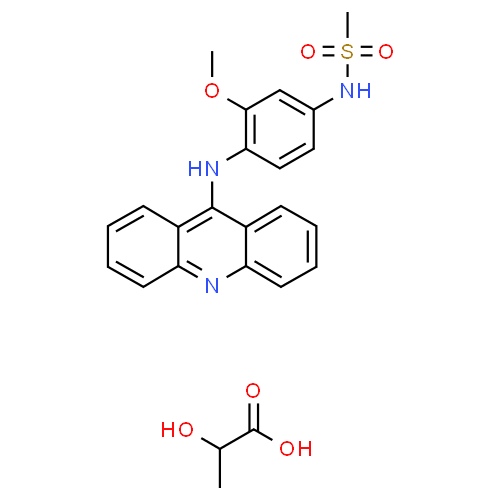 Amsacrine - Pharmacocinétique et effets indésirables. Les médicaments avec le principe actif Amsacrine - Medzai.net