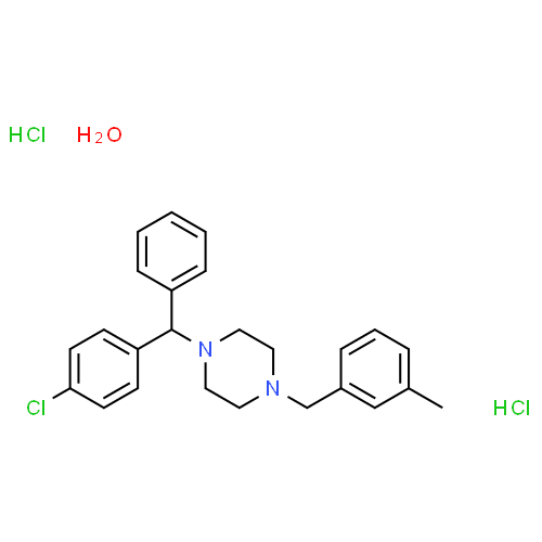 Chlorhydrate de méclozine - Pharmacocinétique et effets indésirables. Les médicaments avec le principe actif Chlorhydrate de méclozine - Medzai.net
