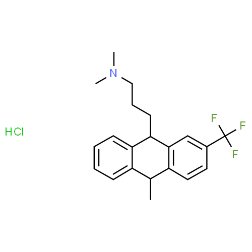 Fluotracen - Pharmacocinétique et effets indésirables. Les médicaments avec le principe actif Fluotracen - Medzai.net