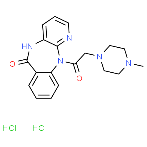 Pirenzepine (chlorhydrate de) - Pharmacocinétique et effets indésirables. Les médicaments avec le principe actif Pirenzepine (chlorhydrate de) - Medzai.net