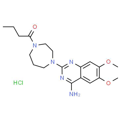 Bunazosin - Pharmacocinétique et effets indésirables. Les médicaments avec le principe actif Bunazosin - Medzai.net