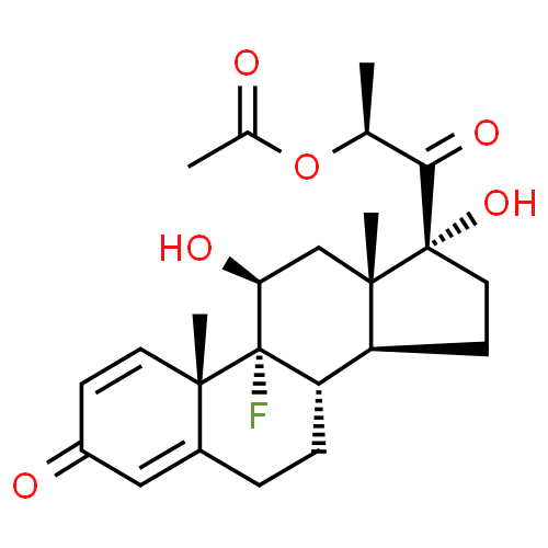 Fluperolone - Pharmacocinétique et effets indésirables. Les médicaments avec le principe actif Fluperolone - Medzai.net