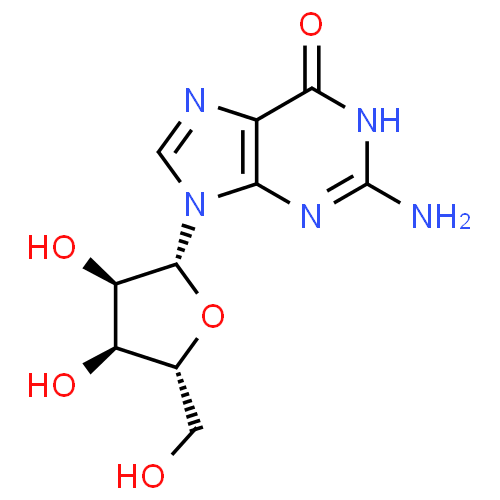 Guanosine - Pharmacocinétique et effets indésirables. Les médicaments avec le principe actif Guanosine - Medzai.net