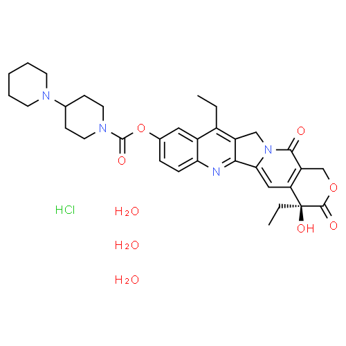 Иринотекан - фармакокинетика и побочные действия. Препараты, содержащие Иринотекан - Medzai.net