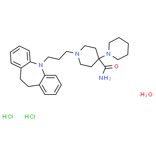 Carpipramine - Pharmacocinétique et effets indésirables. Les médicaments avec le principe actif Carpipramine - Medzai.net