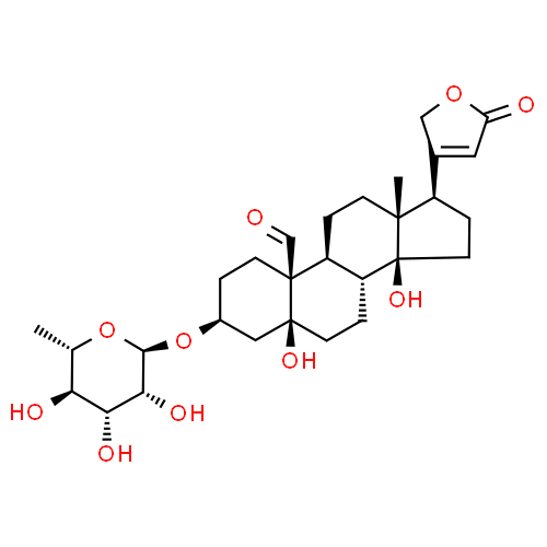 Convallatoxin - Pharmacocinétique et effets indésirables. Les médicaments avec le principe actif Convallatoxin - Medzai.net