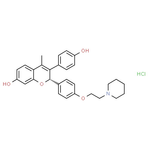 Acolbifene - Pharmacocinétique et effets indésirables. Les médicaments avec le principe actif Acolbifene - Medzai.net