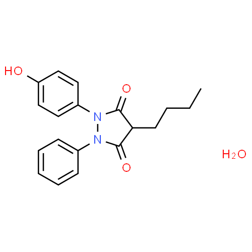 Oxyphenbutazone - Pharmacocinétique et effets indésirables. Les médicaments avec le principe actif Oxyphenbutazone - Medzai.net