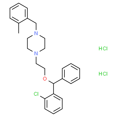 Хлорбензоксамин - фармакокинетика и побочные действия. Препараты, содержащие Хлорбензоксамин - Medzai.net