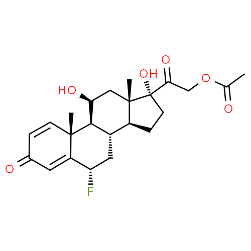 Fluprednisolone - Pharmacocinétique et effets indésirables. Les médicaments avec le principe actif Fluprednisolone - Medzai.net