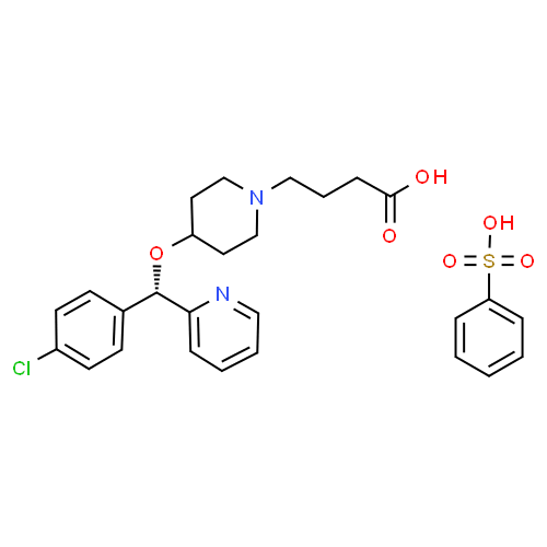 Bepotastine - Pharmacocinétique et effets indésirables. Les médicaments avec le principe actif Bepotastine - Medzai.net