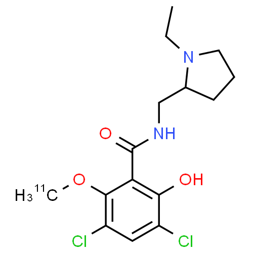 Raclopride - Pharmacocinétique et effets indésirables. Les médicaments avec le principe actif Raclopride - Medzai.net