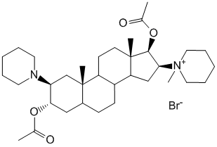 Bromure de vécuronium - Pharmacocinétique et effets indésirables. Les médicaments avec le principe actif Bromure de vécuronium - Medzai.net