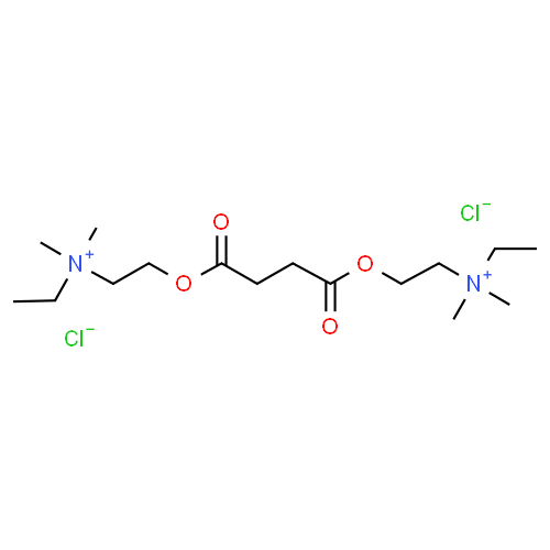 Suxethonium chloride - Pharmacocinétique et effets indésirables. Les médicaments avec le principe actif Suxethonium chloride - Medzai.net