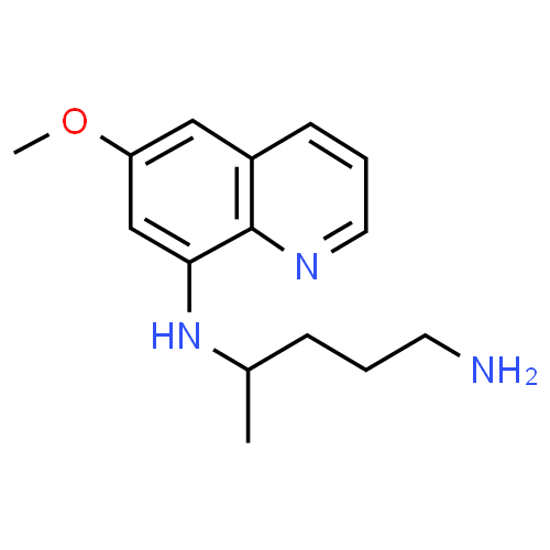 Primaquine - Pharmacocinétique et effets indésirables. Les médicaments avec le principe actif Primaquine - Medzai.net