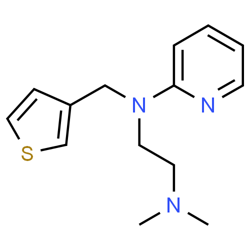 Thenyldiamine - Pharmacocinétique et effets indésirables. Les médicaments avec le principe actif Thenyldiamine - Medzai.net