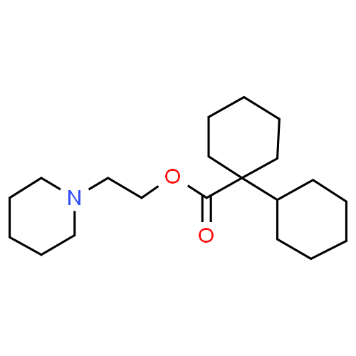 Chlorhydrate de dihexyvérine - Pharmacocinétique et effets indésirables. Les médicaments avec le principe actif Chlorhydrate de dihexyvérine - Medzai.net