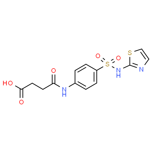 Succinylsulfathiazole - Pharmacocinétique et effets indésirables. Les médicaments avec le principe actif Succinylsulfathiazole - Medzai.net
