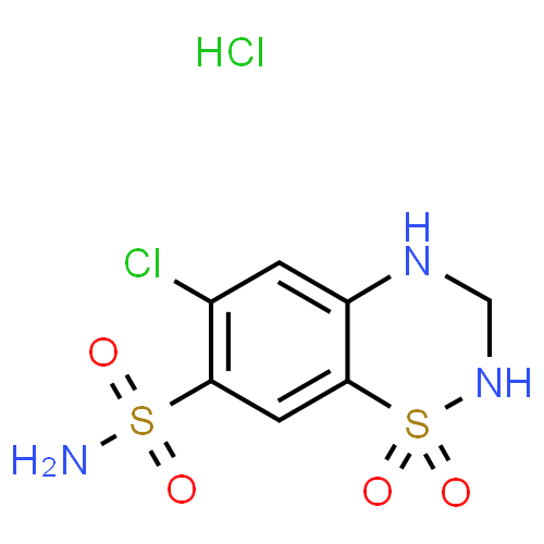 Hydrochlorothiazide - Pharmacocinétique et effets indésirables. Les médicaments avec le principe actif Hydrochlorothiazide - Medzai.net