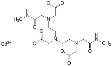 Gadodiamide - Pharmacocinétique et effets indésirables. Les médicaments avec le principe actif Gadodiamide - Medzai.net
