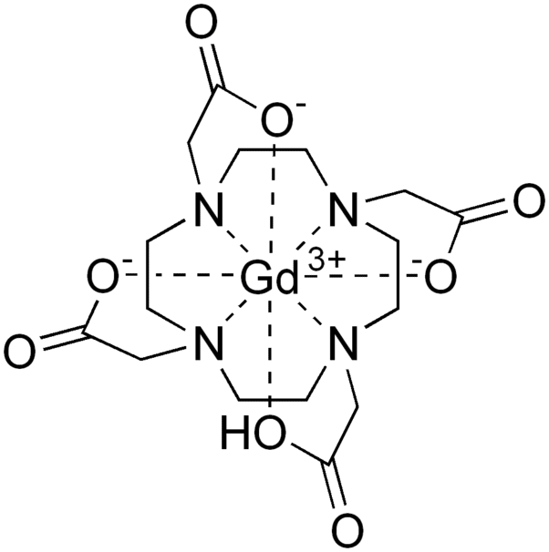 Acide gadotérique - Pharmacocinétique et effets indésirables. Les médicaments avec le principe actif Acide gadotérique - Medzai.net