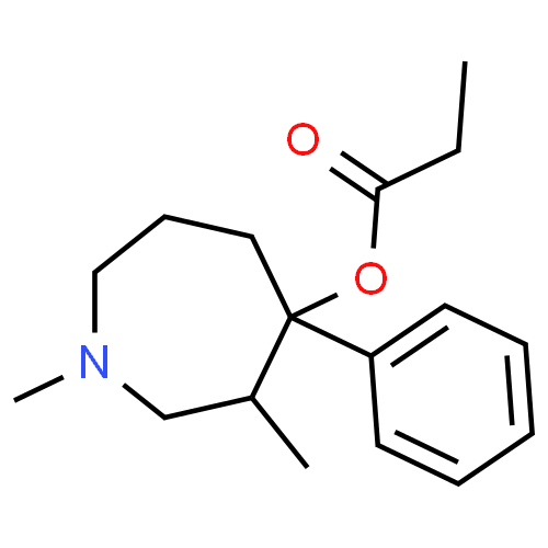 Proheptazine - Pharmacocinétique et effets indésirables. Les médicaments avec le principe actif Proheptazine - Medzai.net