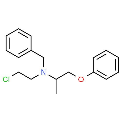 Phenoxybenzamine - Pharmacocinétique et effets indésirables. Les médicaments avec le principe actif Phenoxybenzamine - Medzai.net