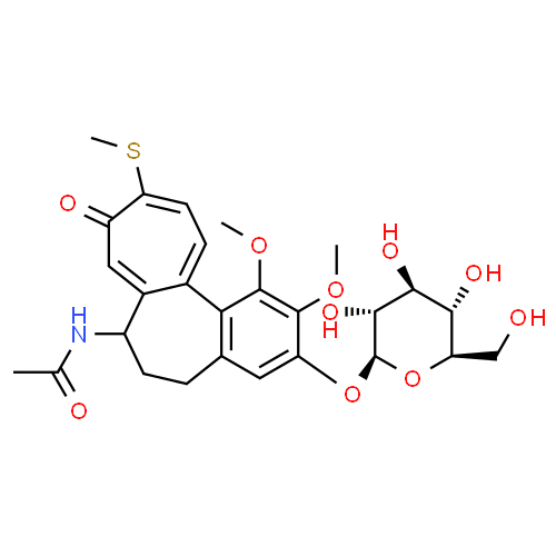 Thiocolchicoside - Pharmacocinétique et effets indésirables. Les médicaments avec le principe actif Thiocolchicoside - Medzai.net