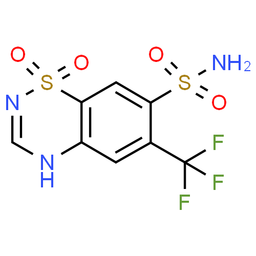 Flumethiazide - Pharmacocinétique et effets indésirables. Les médicaments avec le principe actif Flumethiazide - Medzai.net