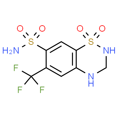 Гидрофлуметиазид - фармакокинетика и побочные действия. Препараты, содержащие Гидрофлуметиазид - Medzai.net