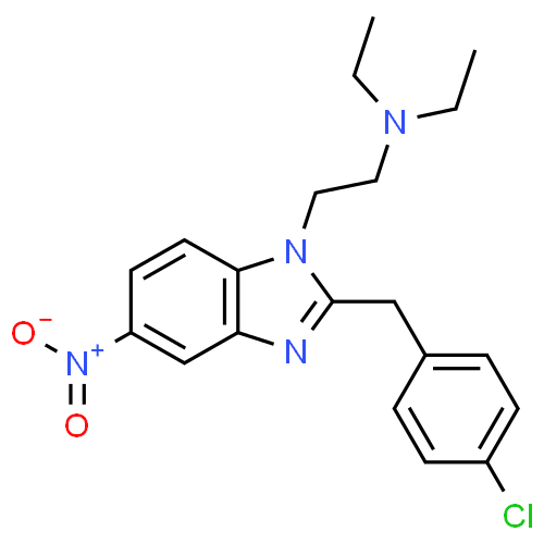 Clonitazene - Pharmacocinétique et effets indésirables. Les médicaments avec le principe actif Clonitazene - Medzai.net