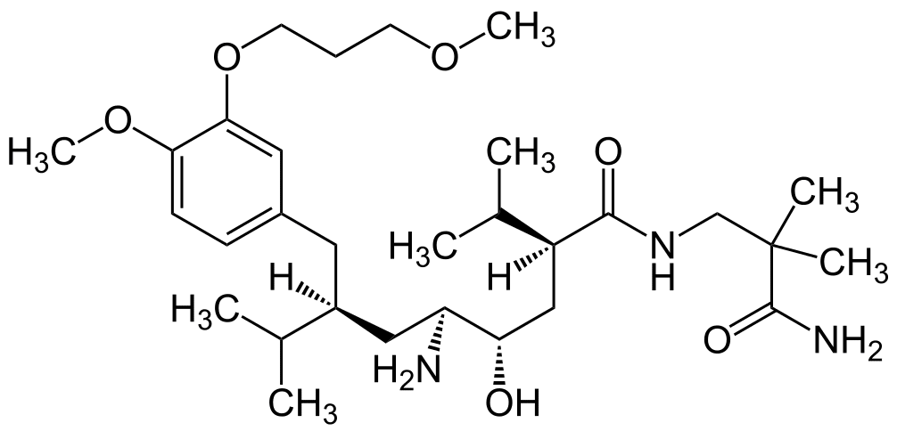 Aliskirène - Pharmacocinétique et effets indésirables. Les médicaments avec le principe actif Aliskirène - Medzai.net
