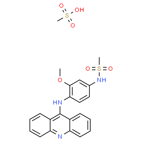 Amsacrine - Pharmacocinétique et effets indésirables. Les médicaments avec le principe actif Amsacrine - Medzai.net